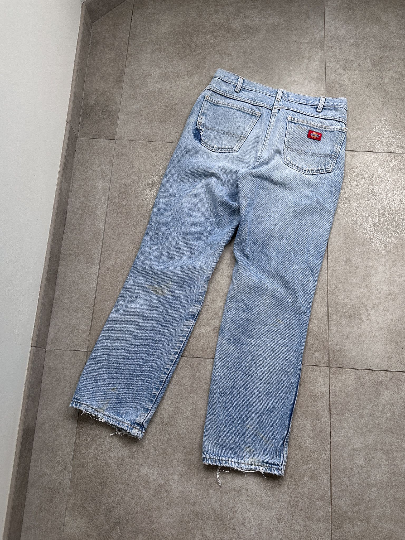 Dickies Vintage Dickies Distressed Blue Denim Pants Jeans Size US 32 / EU 48 - 4 Thumbnail