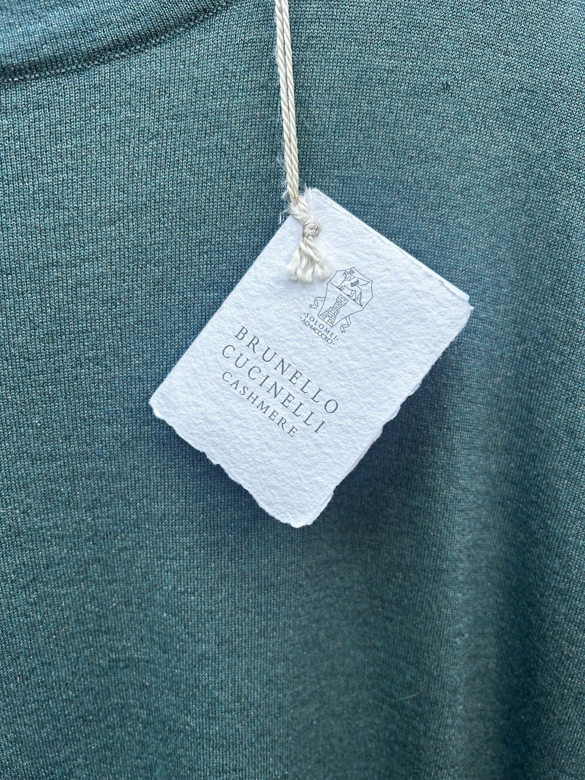 Brunello Cucinelli Brunello Cucinelli Sparkling Cashmere and Silk Top Size M / US 6-8 / IT 42-44 - 5 Thumbnail