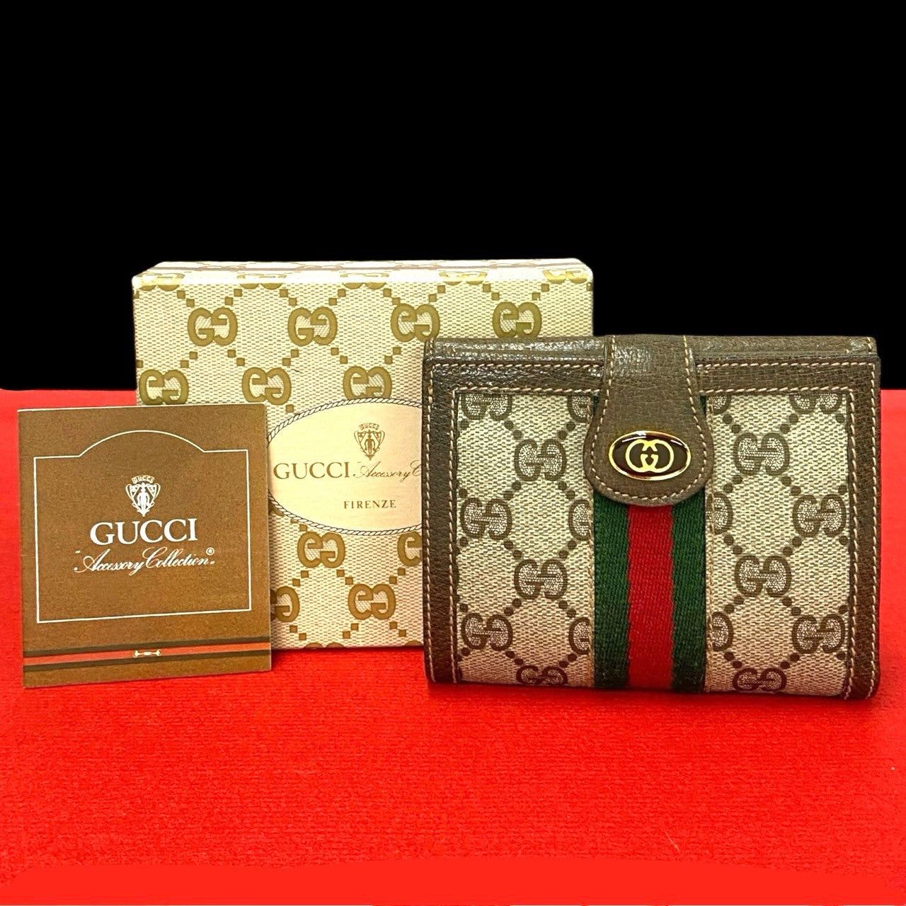 Gucci Gucci Wallet Brown Canvas Size ONE SIZE - 1 Thumbnail