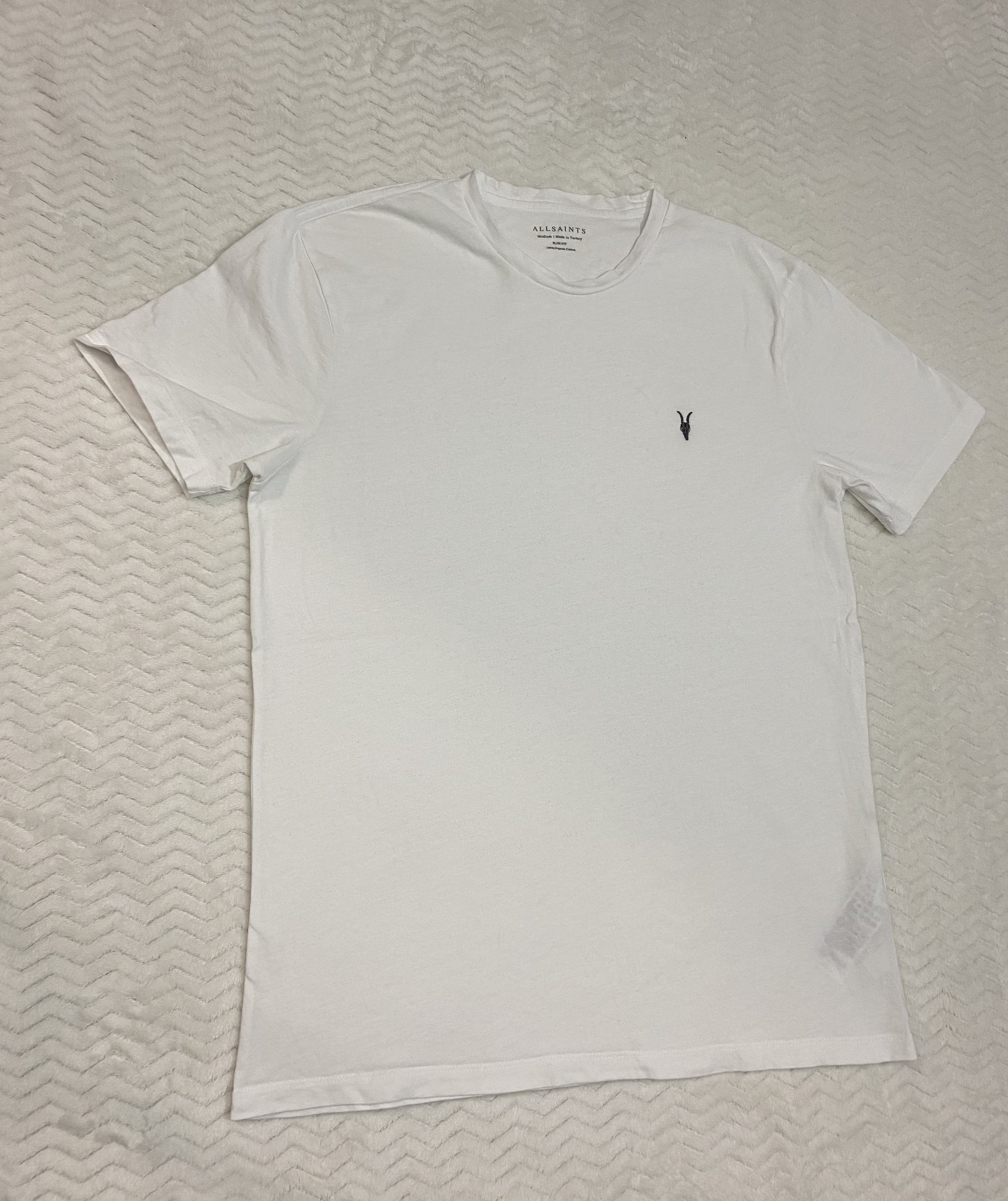 Allsaints × Vintage ALLSAINTS WHITE T-SHIRT Size US M / EU 48-50 / 2 - 1 Thumbnail