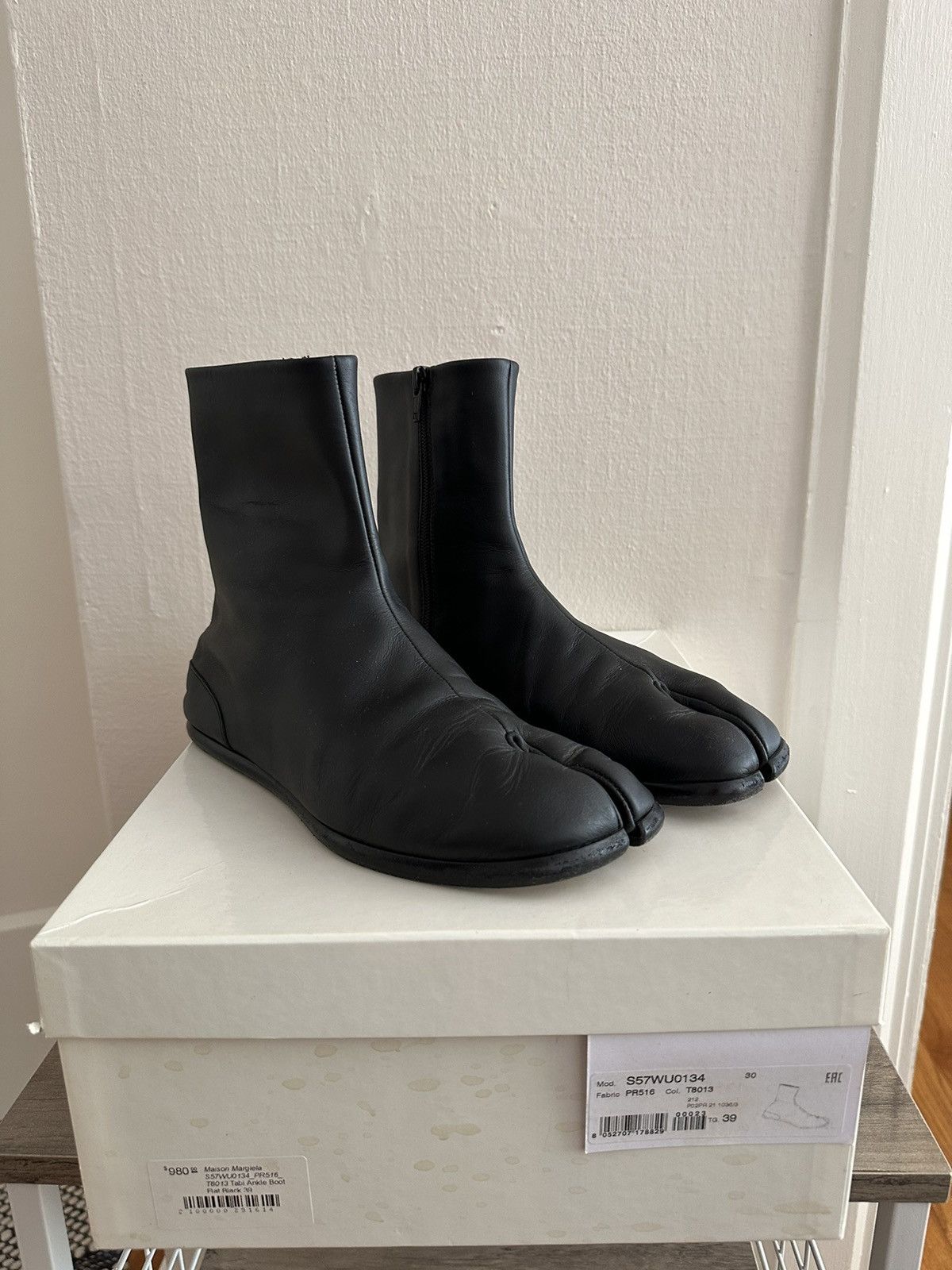 Maison Margiela Tabi Flat Ankle Boots