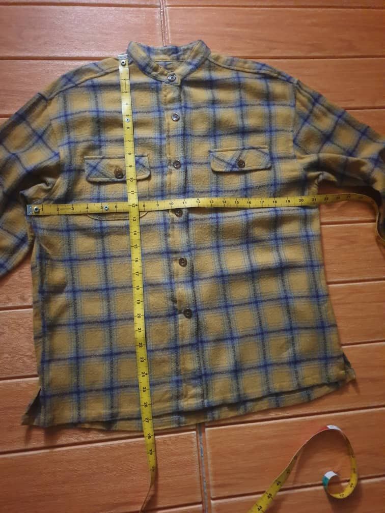 Japanese Brand Narcissus checkered Japanese style flannel shirt Size L / US 10 / IT 46 - 6 Thumbnail