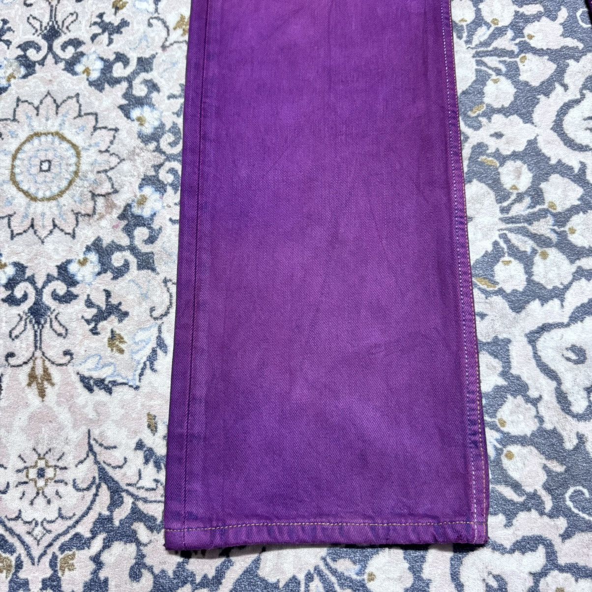 Levi's Vintage Levis 501 Dusty Purple Dyed Jeans Size US 33 - 7 Thumbnail
