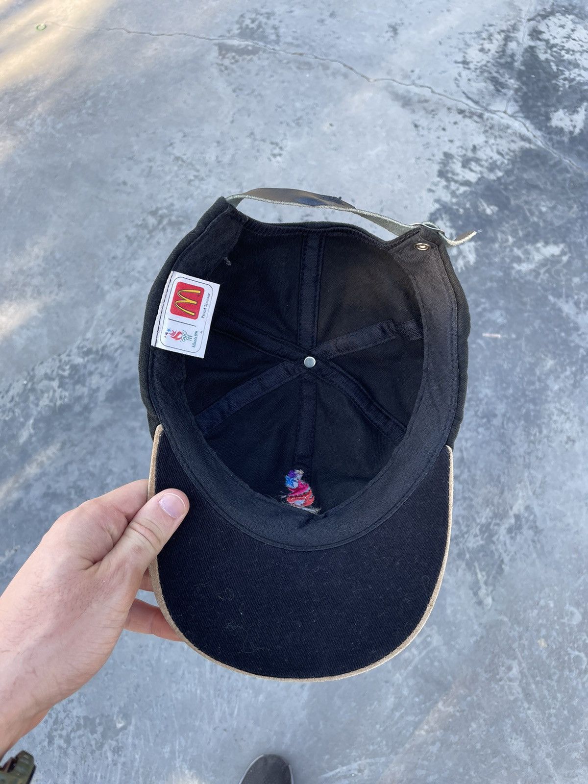 Japanese Brand × USA Olympics Atlanta 1996 Vintage Hat Y2K Cap Olympic Games USA Size ONE SIZE - 2 Thumbnail