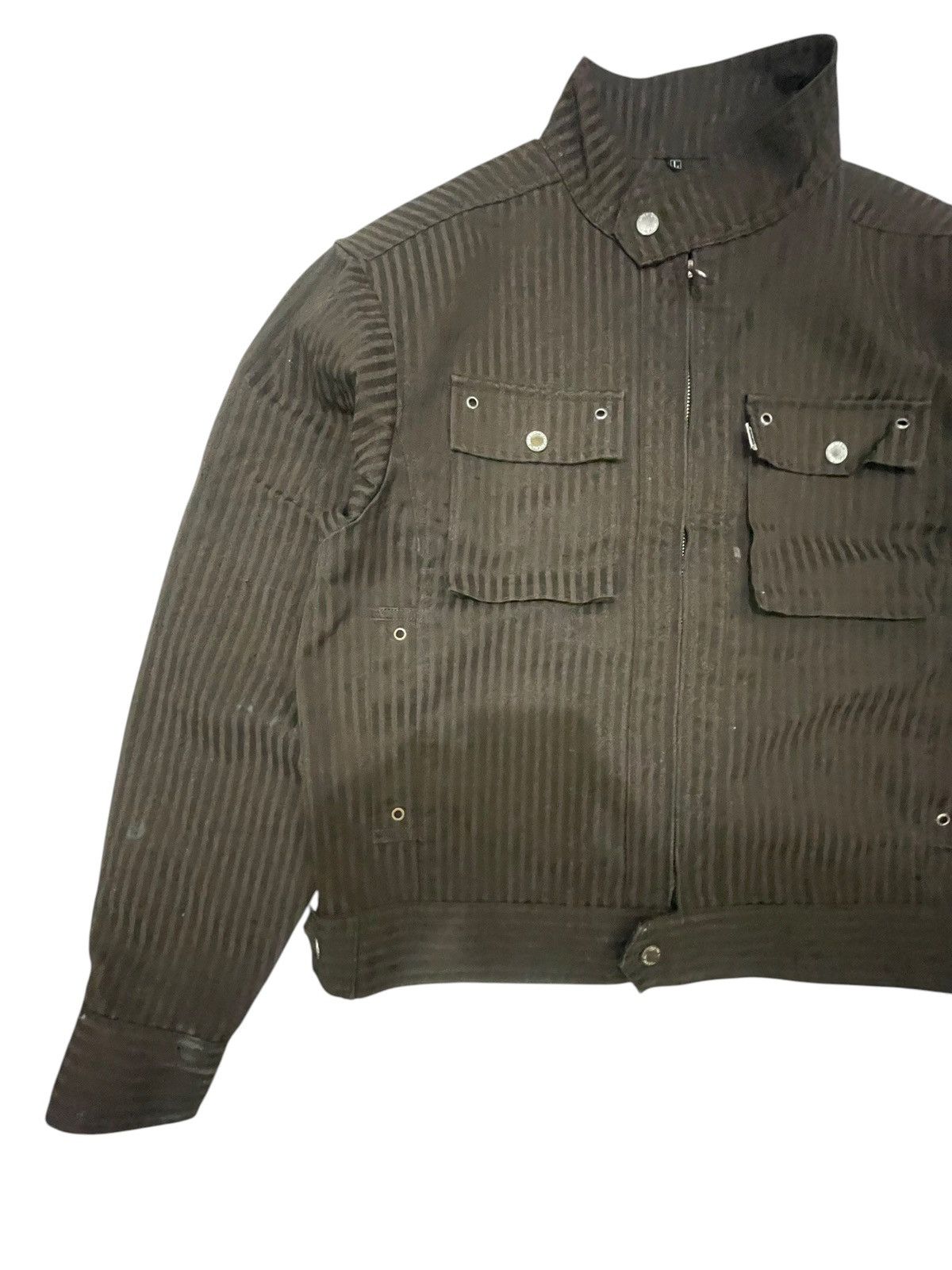 Japanese Brand × Vintage Japanese Trashed Workers Jacket Size US M / EU 48-50 / 2 - 2 Thumbnail