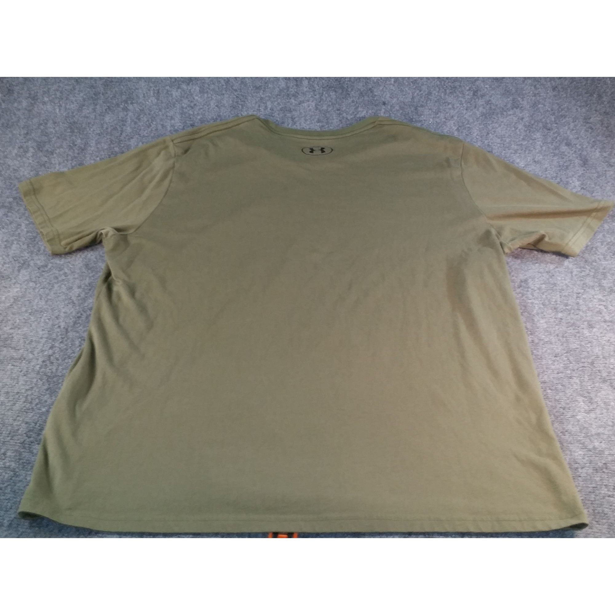 Under Armour Under Armour Tshirt Men Sz XXL Army Green USA Flag Graphic P Size US XXL / EU 58 / 5 - 8 Thumbnail