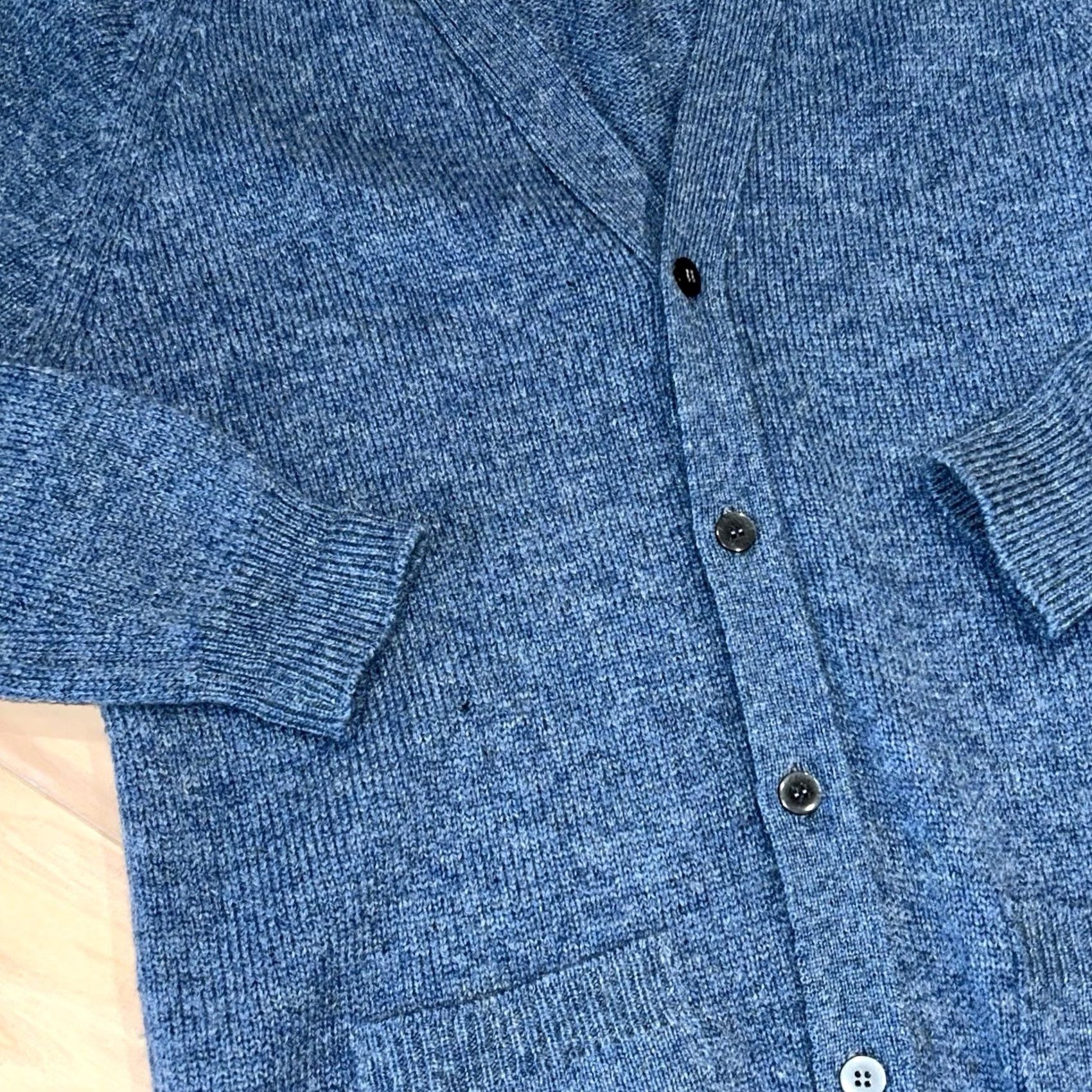 Vintage VINTAGE AS Cooper Wool Cardigan Sweater Long Sleeve Distressed Size Small Size S / US 4 / IT 40 - 2 Thumbnail