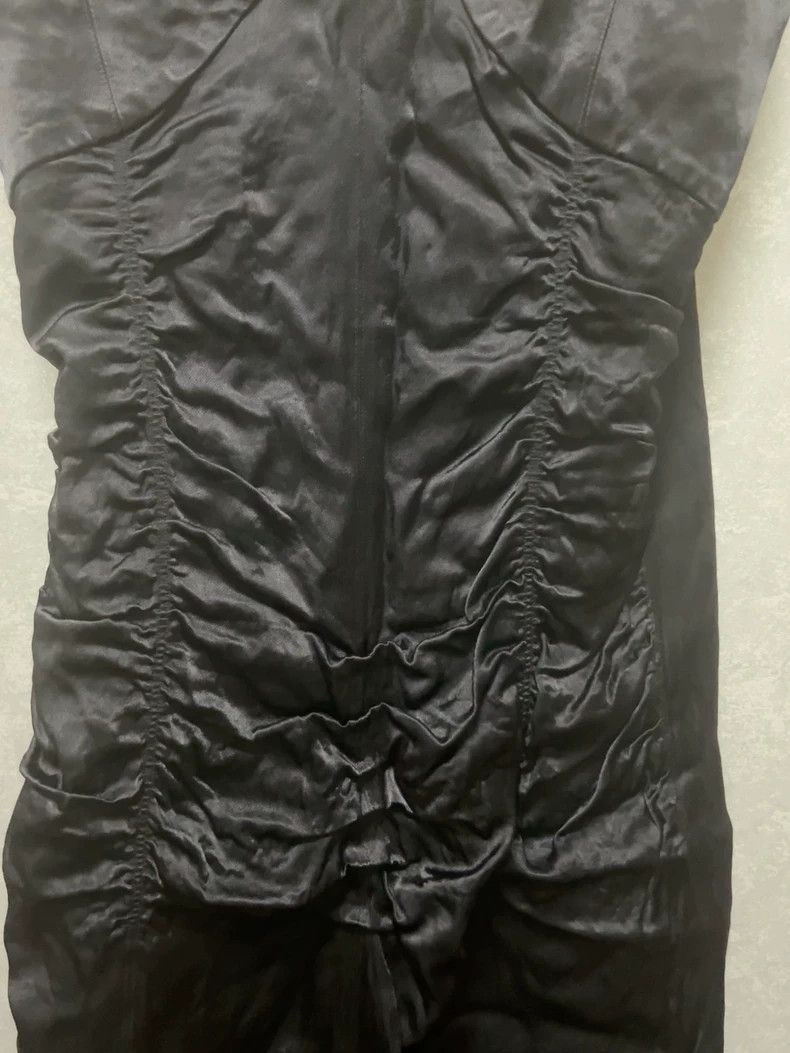 Helmut Lang helmut lang size 4 Classic pleated glossy little black dre Size M / US 6-8 / IT 42-44 - 6 Thumbnail