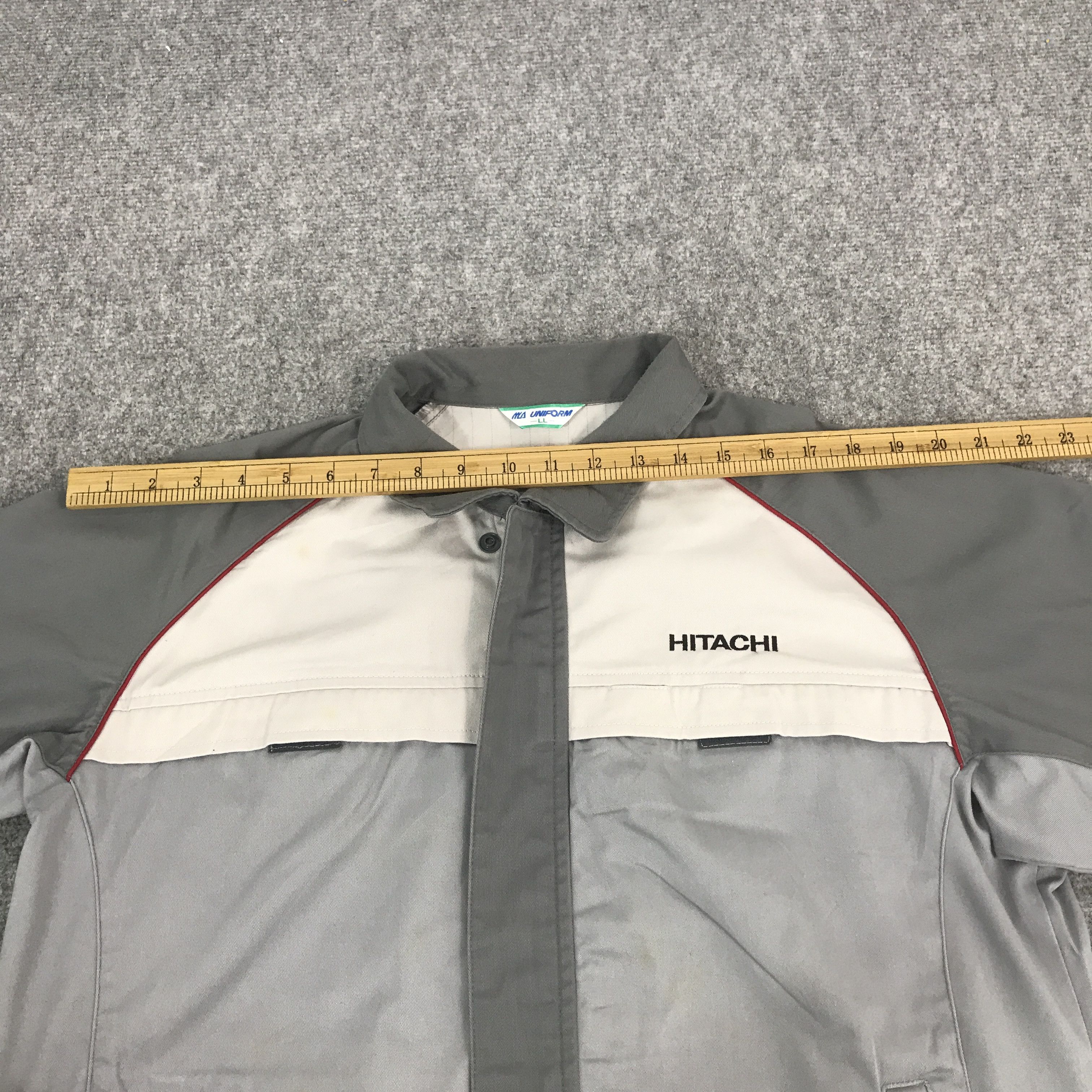 Japanese Brand Hitachi Worker Uniform Jacket Size US L / EU 52-54 / 3 - 5 Thumbnail