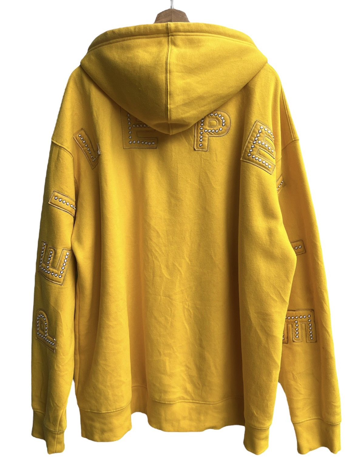 Pelle Pelle Vintage Pelle Pelle Marc Buchanan Spellout Hoodie Zipper Size US XXL / EU 58 / 5 - 1 Thumbnail