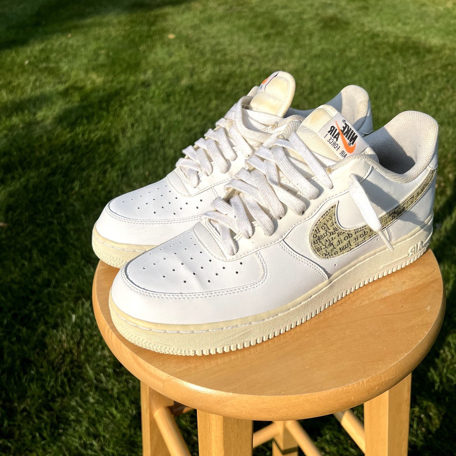Nike Nike Air Force 1 07LV8 Just Do It - Size 11 - Ships Now Size US 11 / EU 44 - 9 Thumbnail