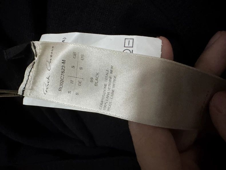 Rick Owens Rick Owens Black hooded sweater Size US S / EU 44-46 / 1 - 6 Thumbnail
