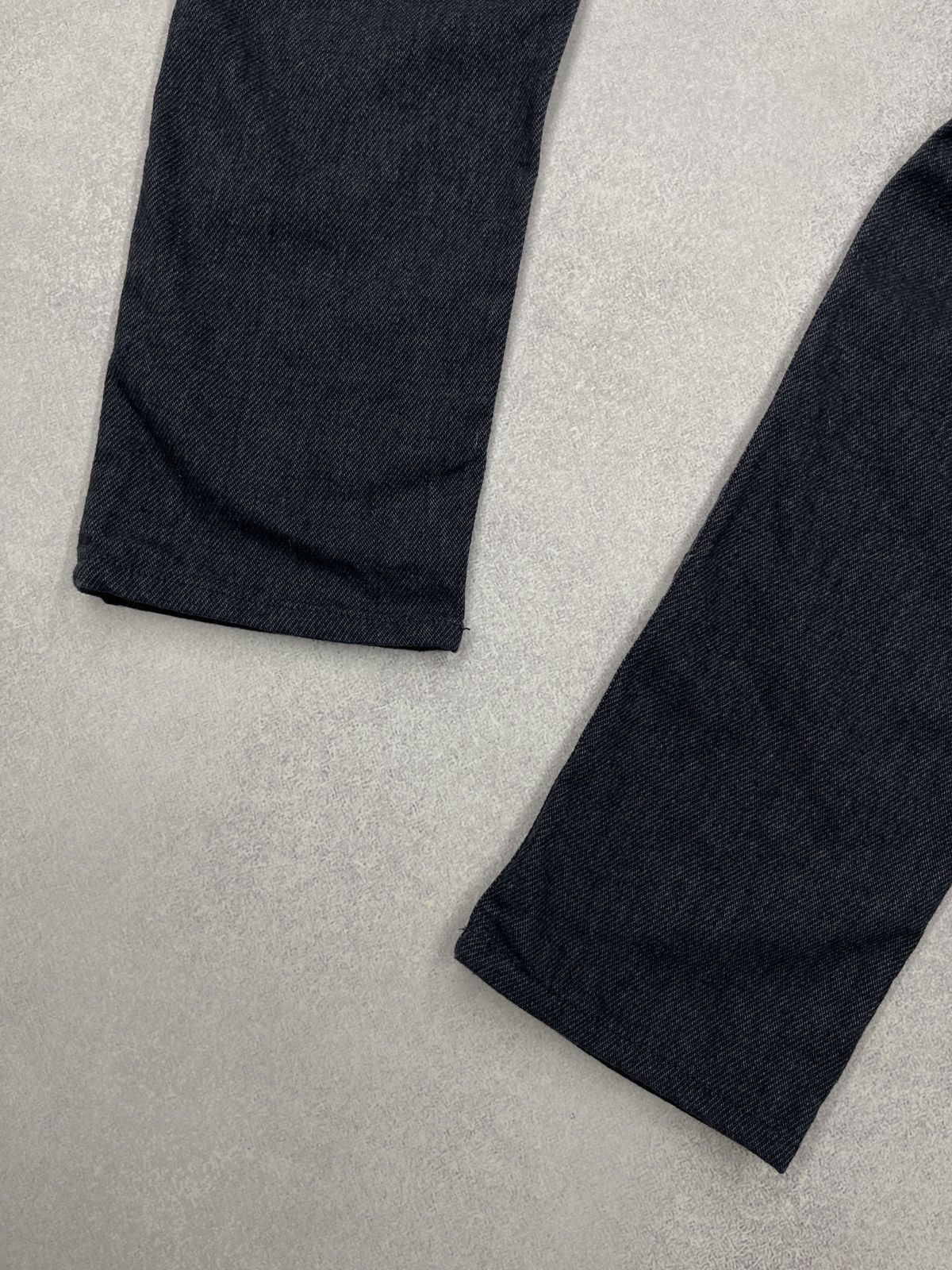 Emporio Armani Mens Emporio Armani J6 Herringbone Pants Grey Size 30 Size US 30 / EU 46 - 10 Thumbnail