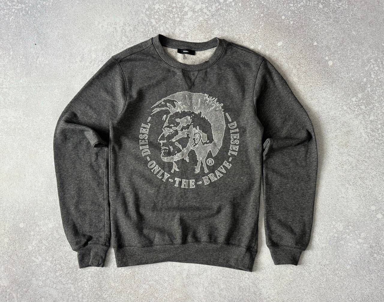 Diesel × Vintage Vintage Diesel Crewneck Sweatshirt Big Punk Logo Y2K Rare Size US M / EU 48-50 / 2 - 1 Thumbnail