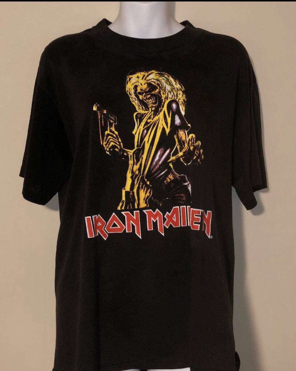 1987 IRON MAIDEN- “KILLERS WORLS TOUR” MADE-USA 🇺🇸 Size -XL
