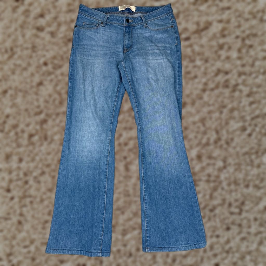Route 66 Route 66 Jeans Juniors 9 Blue Denim True Fit Flare Mid Rise Cotton Blend 31x30 Size 30" / US 8 / IT 44 - 1 Thumbnail