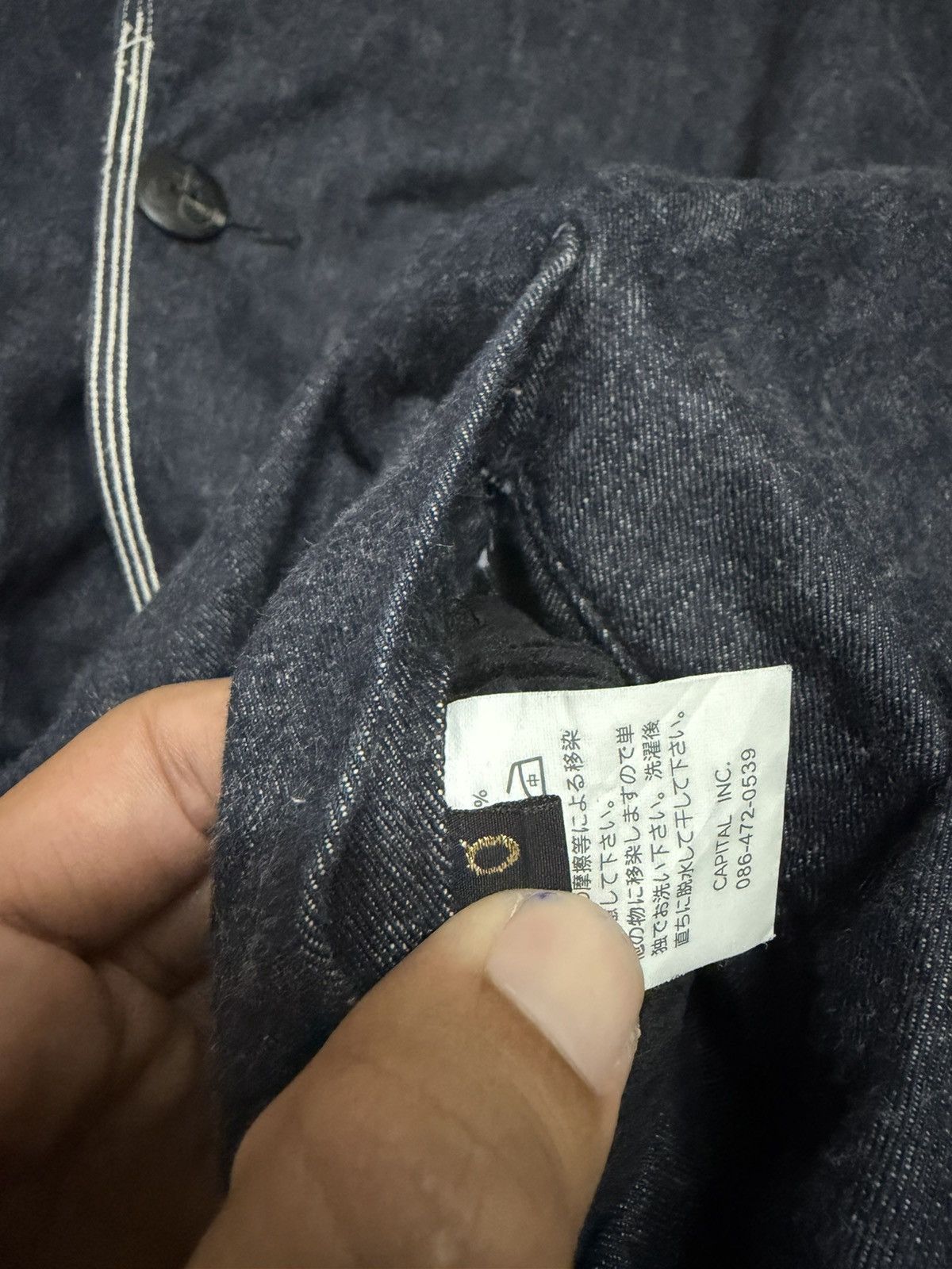 Kapital Vintage 10oz Kapital Indigo Ring Jacket Size US XS / EU 42 / 0 - 8 Thumbnail