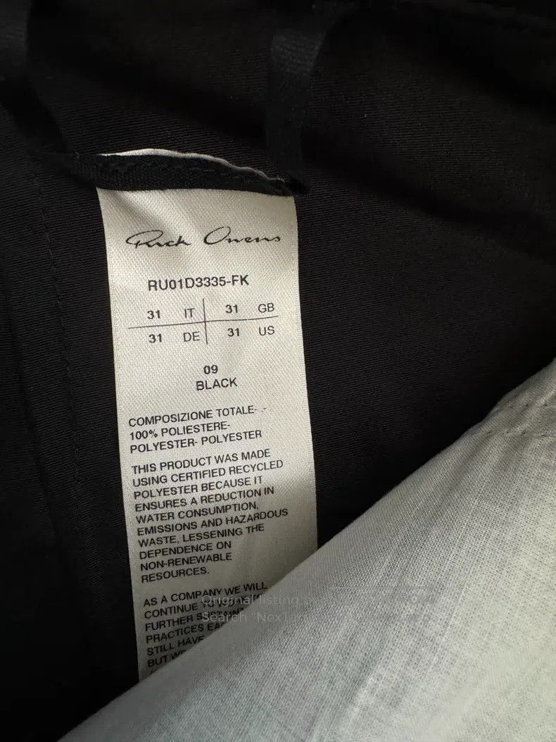 Rick Owens RICK OWENS pants Size US 31 - 5 Thumbnail