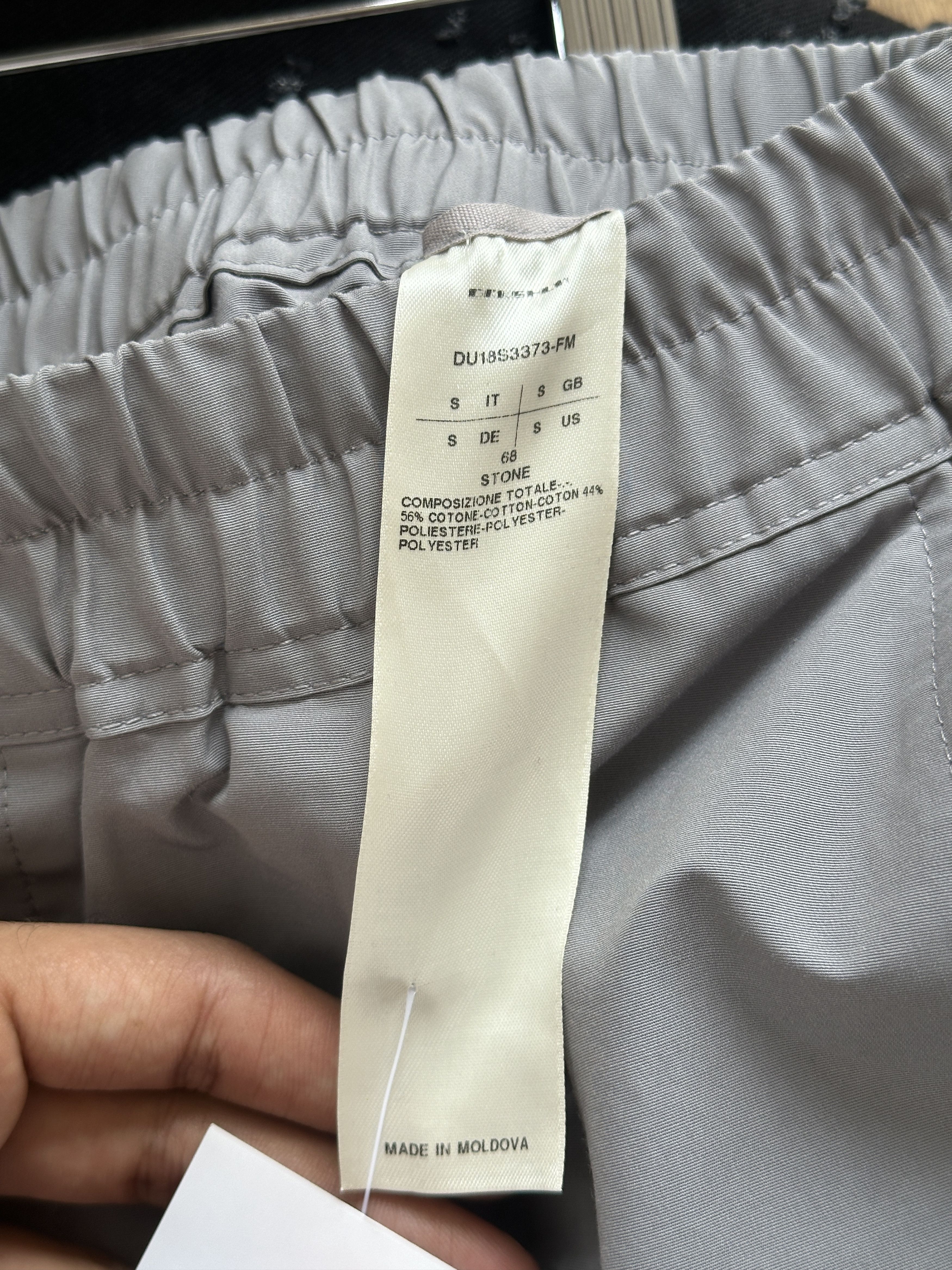 Rick Owens Drkshdw Rick Owens Drkshdw Cropped Drawstring Pants Size US 30 / EU 46 - 3 Thumbnail
