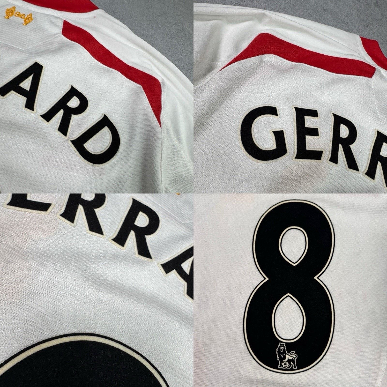 Warrior LIVERPOOL #8 GERRARD Warrior 2013-2014 AWAY JERSEY Size M Size US M / EU 48-50 / 2 - 24 Thumbnail