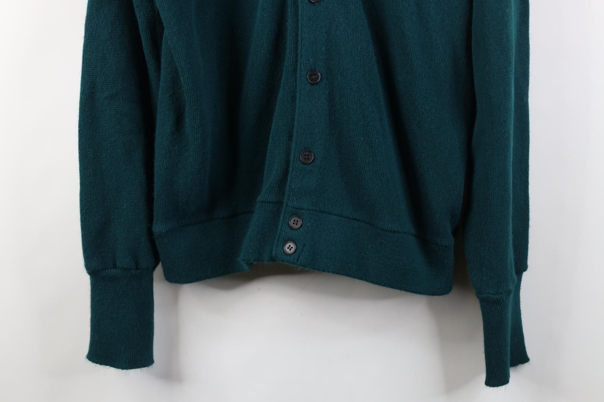 Vintage Vintage 70s Streetwear Cobain Knit Cardigan Sweater USA Size US L / EU 52-54 / 3 - 3 Thumbnail