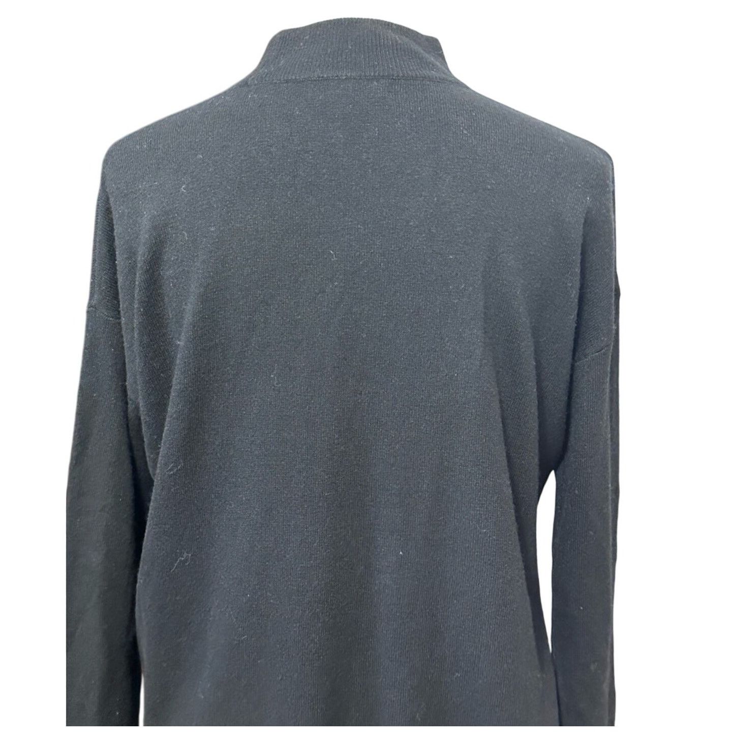 Madewell Madewell Blouse Black Long Sleeve Pullover Mock Neck XS New Size XS / US 0-2 / IT 36-38 - 5 Thumbnail