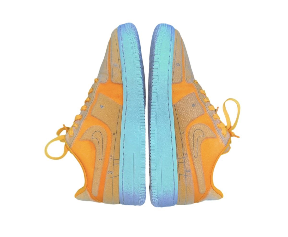 Nike Shoes Nike Air Force Low ‘07 LX Blueprint Laser Orange. Size US 7 / IT 37 - 4 Thumbnail