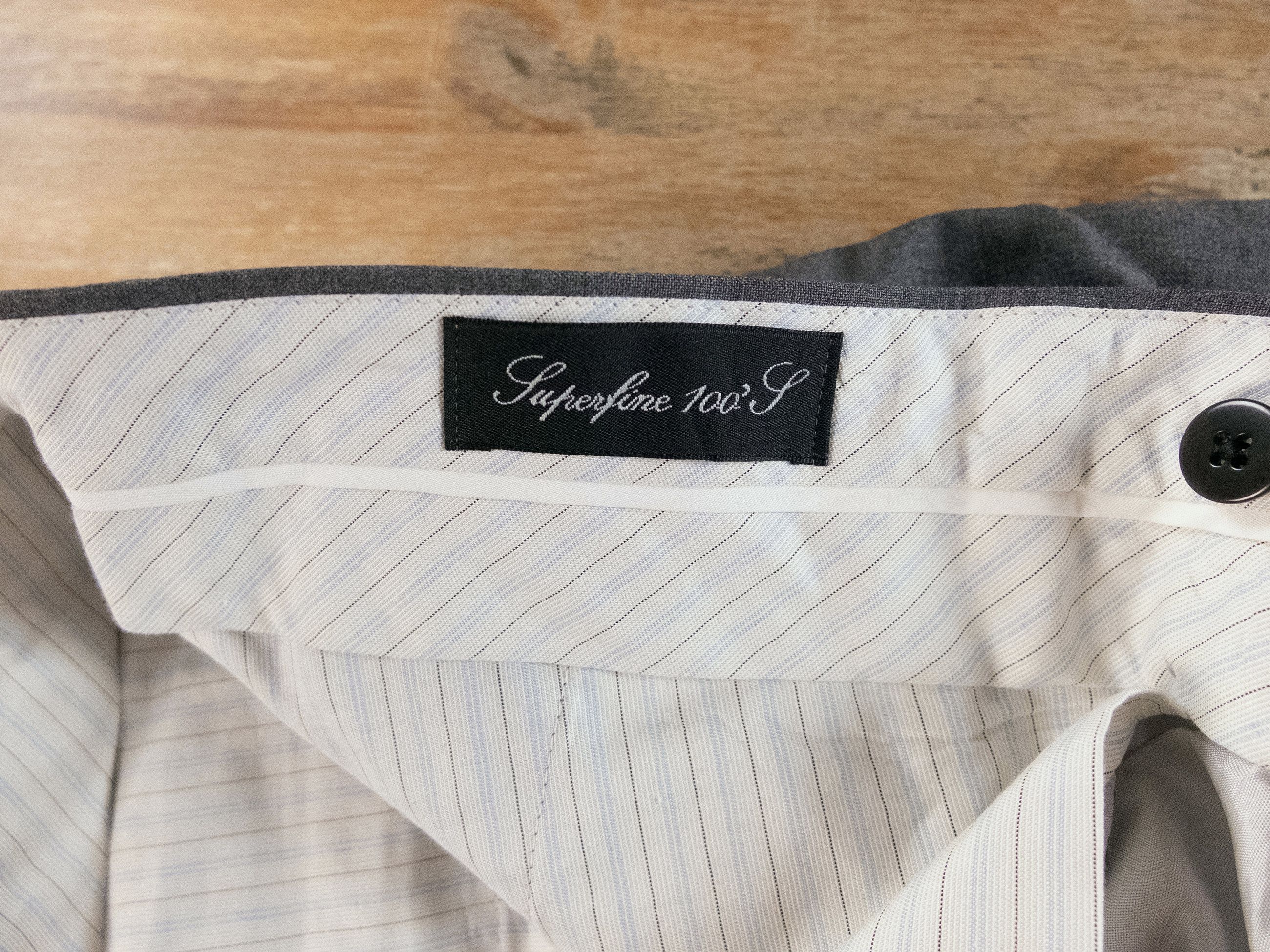 Caruso CARUSO gray wool dress pants trousers with defect 42 / 58 Size US 42 / EU 58 - 6 Thumbnail
