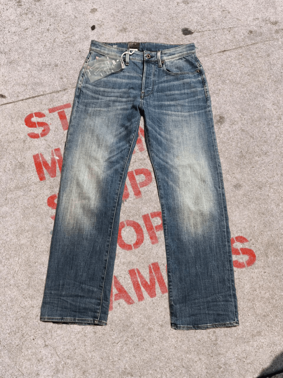 G-Star G STAR Men’s Straight Fit Denim Jeans Everyday Wear Size US 28 / EU 44 - 1 Thumbnail
