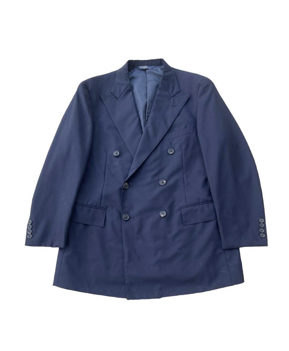 【90’s Ralph Lauren】Double Breasted Coat Polo Ralph Lauren Twill Double-Breasted Trench Coat | Saks