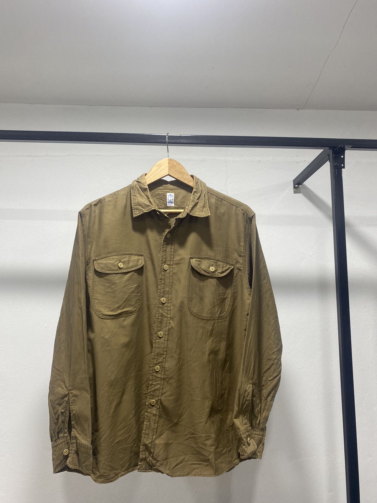 Japanese Brand × KATO × Le Grande Bleu (L.G.B.) Sick☠️ Kato’ Ls Shirt Japan Designer Military Style Size US M / EU 48-50 / 2 - 2 Thumbnail