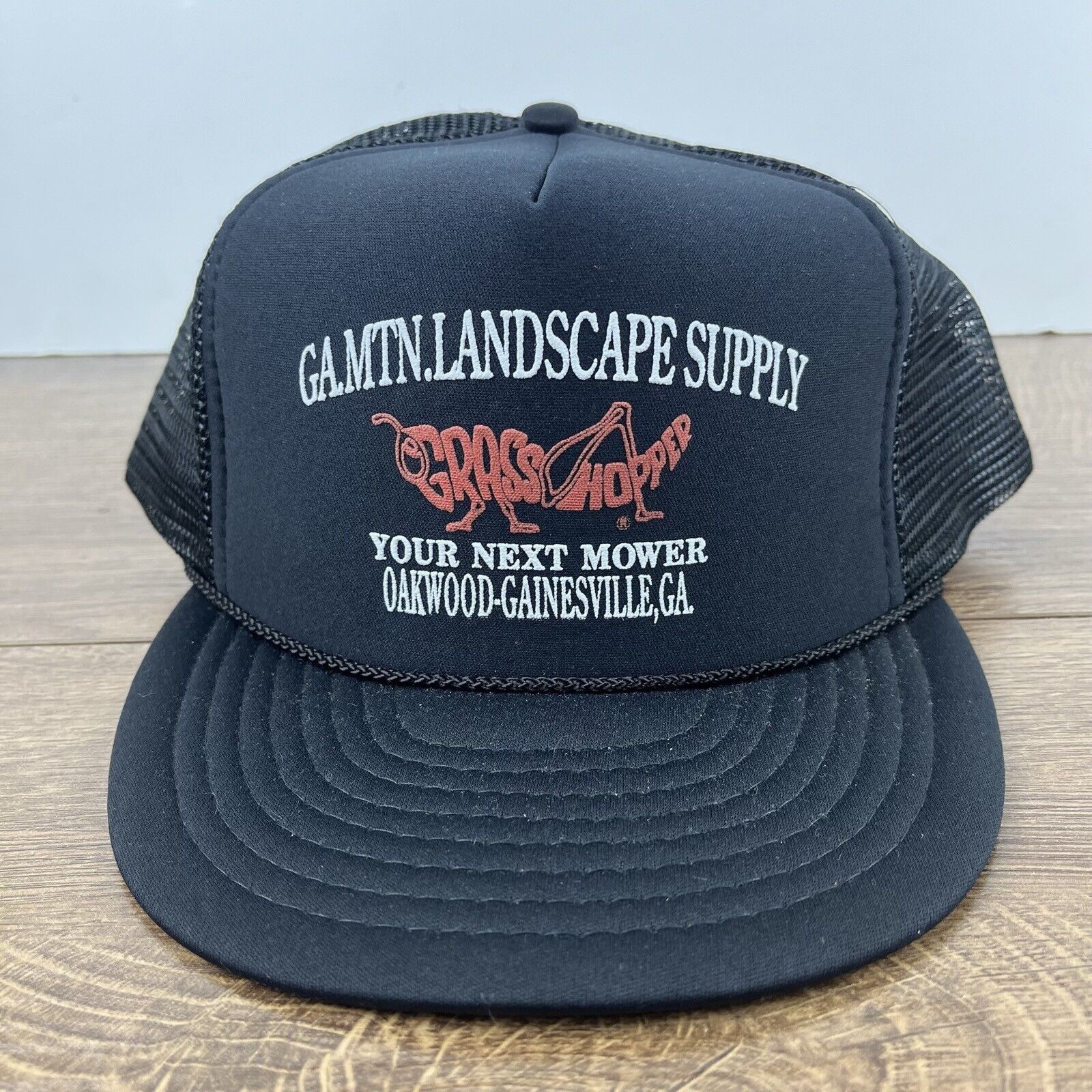 Other GA MTN Landscape Supply Snapback Hat Black Hat Adjustable Oa Size ONE SIZE - 2 Thumbnail