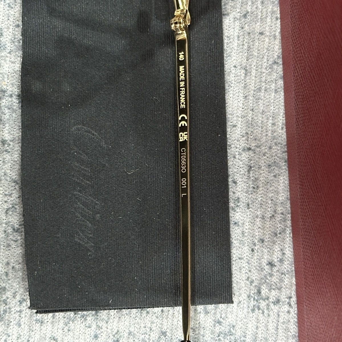 Cartier CARTIER CT0563O 001 EYEGLASSES Size ONE SIZE - 11 Thumbnail