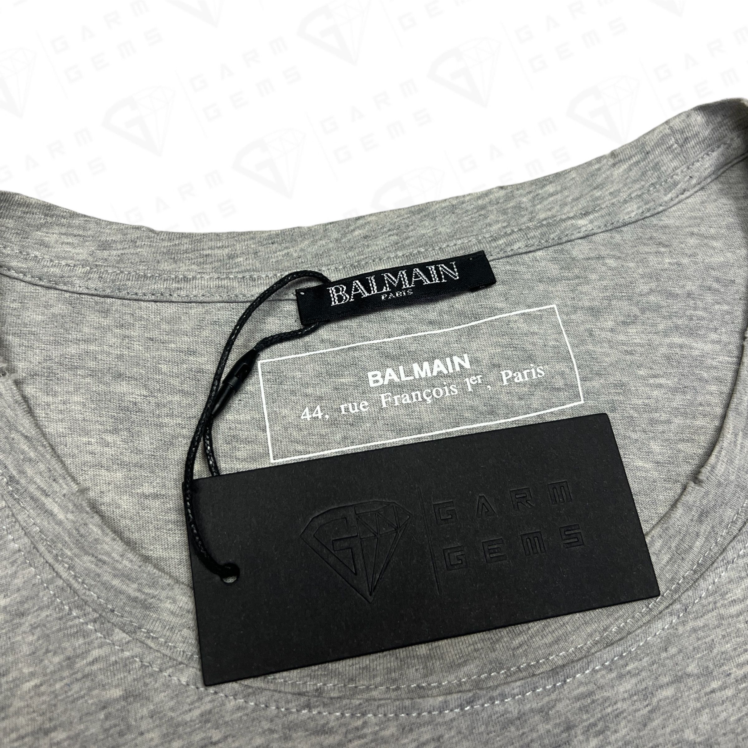 Balmain Balmain Logo T-Shirt Size US XXL / EU 58 / 5 - 4 Thumbnail