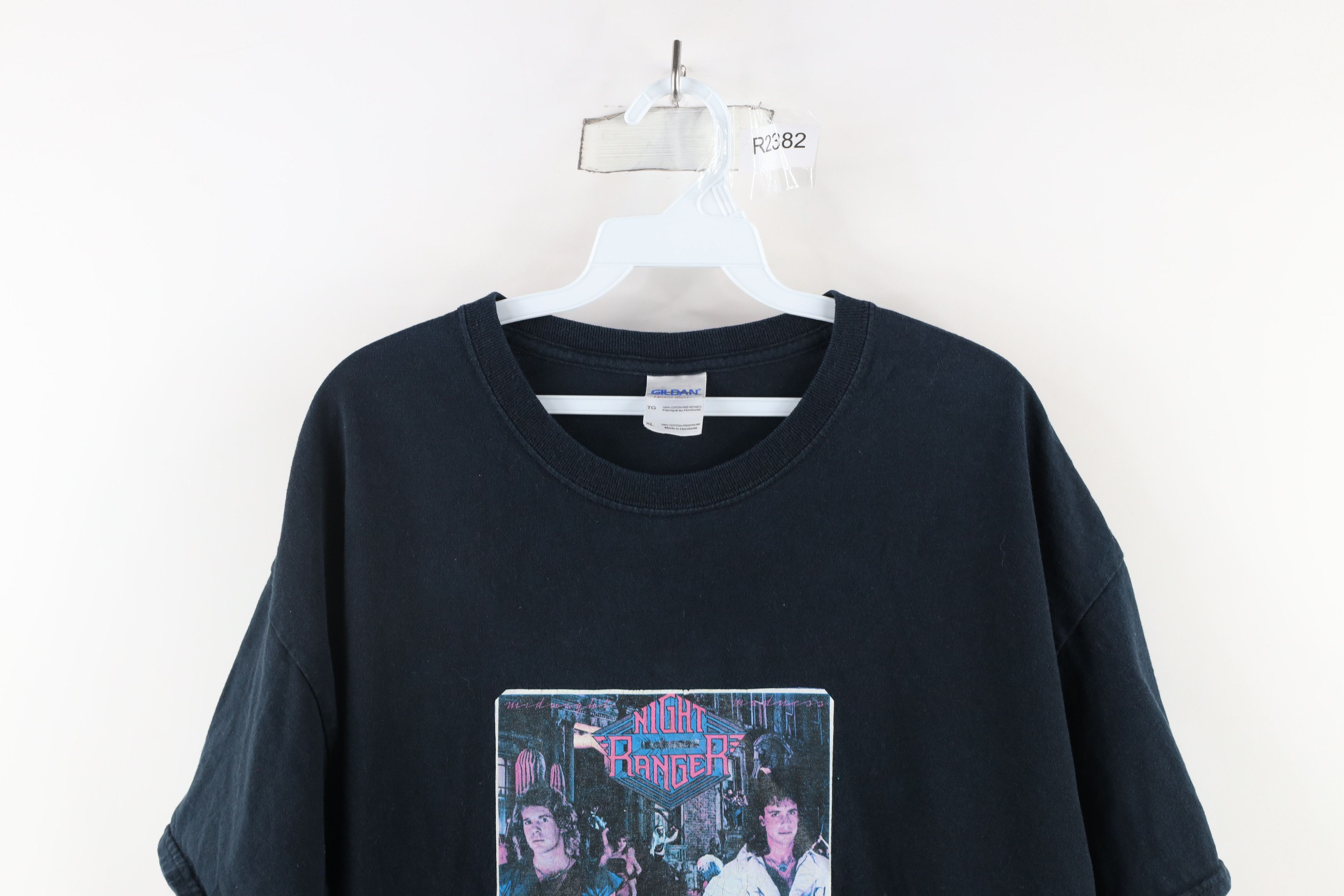 Vintage Vintage 90s Out Midnight Madness Night Ranger Band T-Shirt Size US XL / EU 56 / 4 - 2 Thumbnail