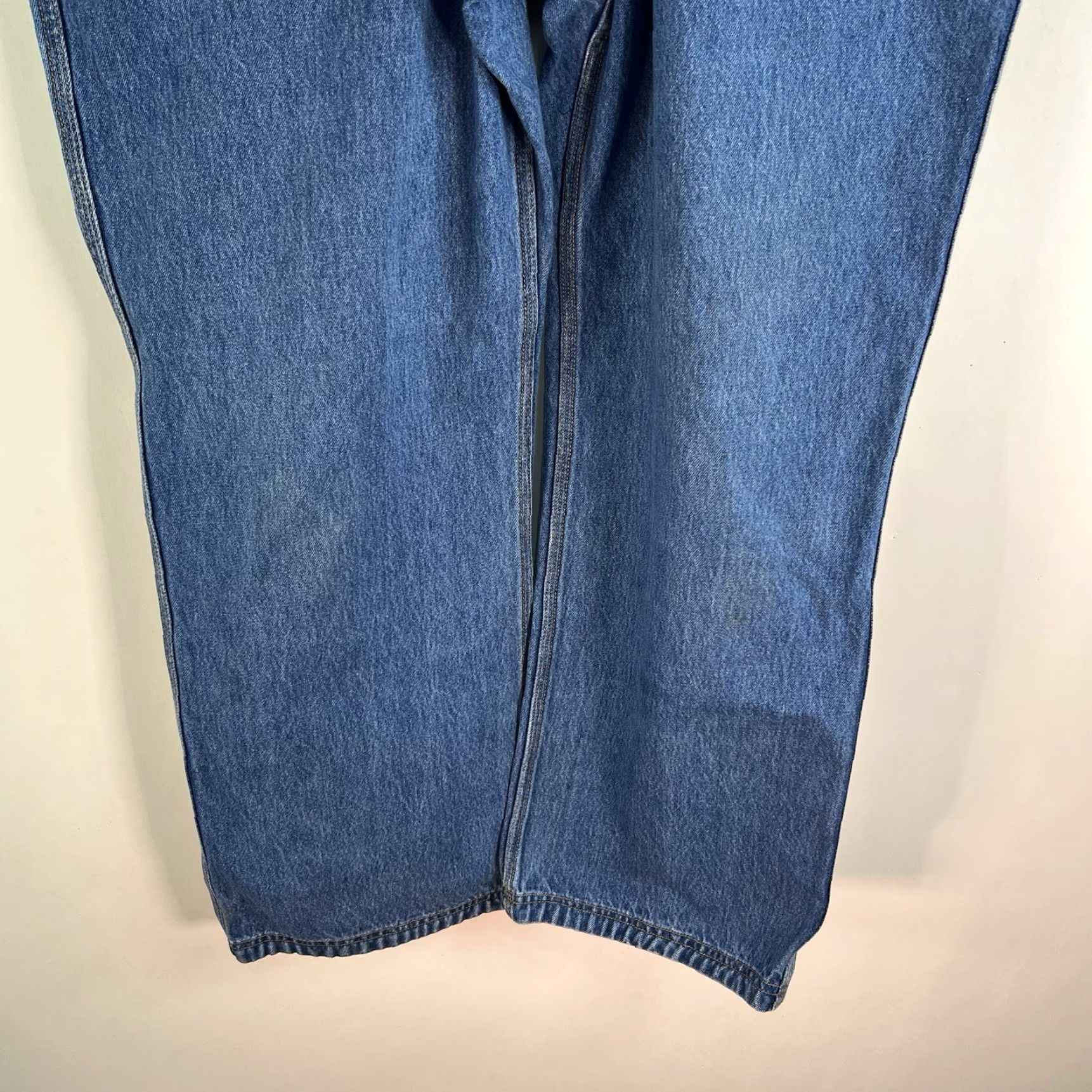 Denime DULUTH Street Denim Jeans Men’s 44x32 Denim Straight Mid 10in Blue USA Logo 5-Pocket Relaxed Fit Regular Size 44 Mens Size US 44 / EU 60 - 5 Thumbnail