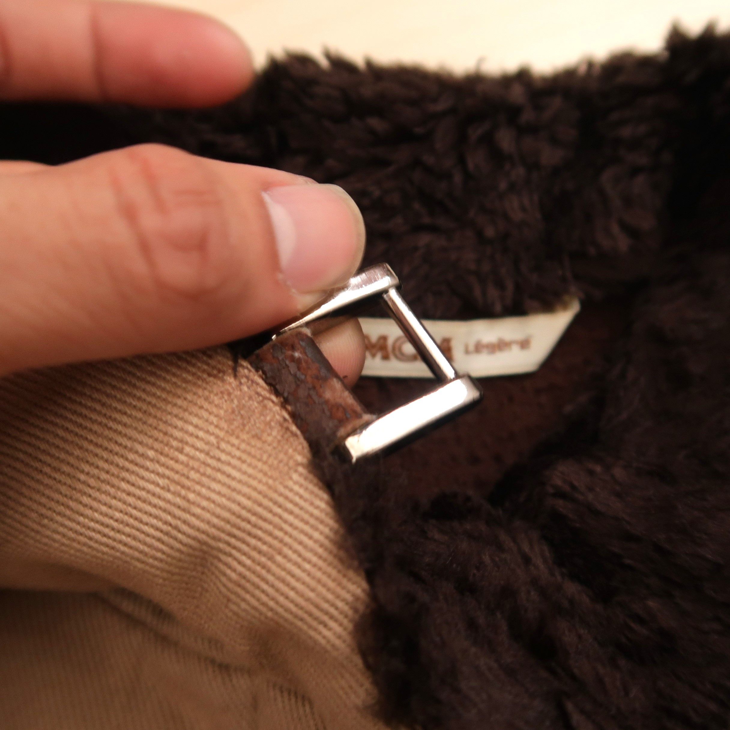 MCM 1990s MCM Legere Luxury Fur Faux Boxy Jacket Size US M / EU 48-50 / 2 - 8 Thumbnail