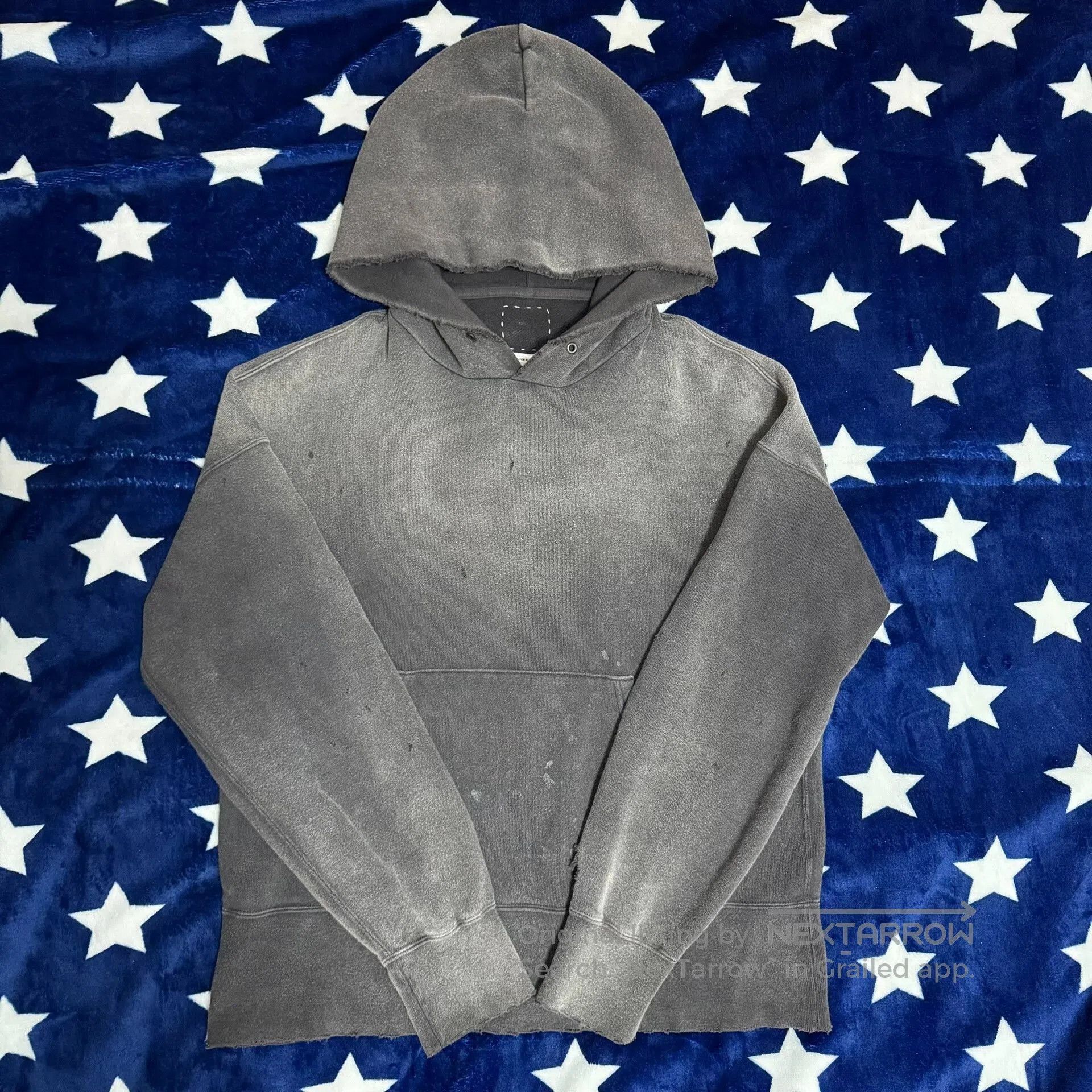 Visvim visvim court hoodie crash 2码 sweatshirt. Size US XL / EU 56 / 4 - 1 Thumbnail