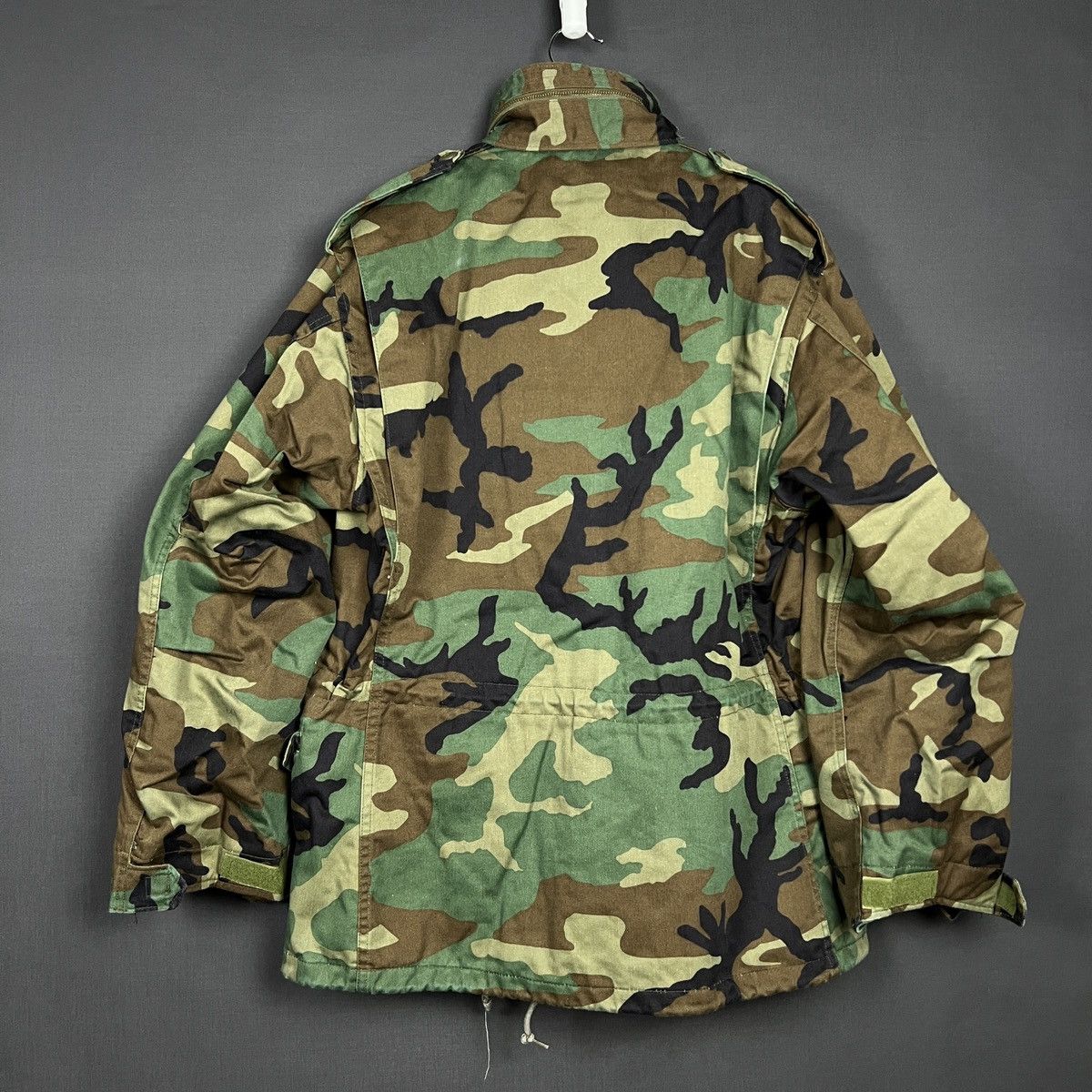 Alpha Industries Vintage Alpha Industries M-65 Field Jacket Woodland Camo 90s Size US M / EU 48-50 / 2 - 10 Thumbnail