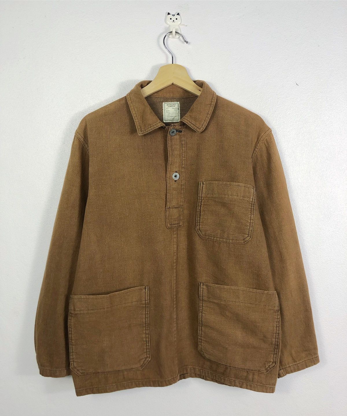 Buzz Rickson's × Vintage Rare Vintage Buzz Rickson’s US Army Workers Working Jumper Size US S / EU 44-46 / 1 - 1 Thumbnail