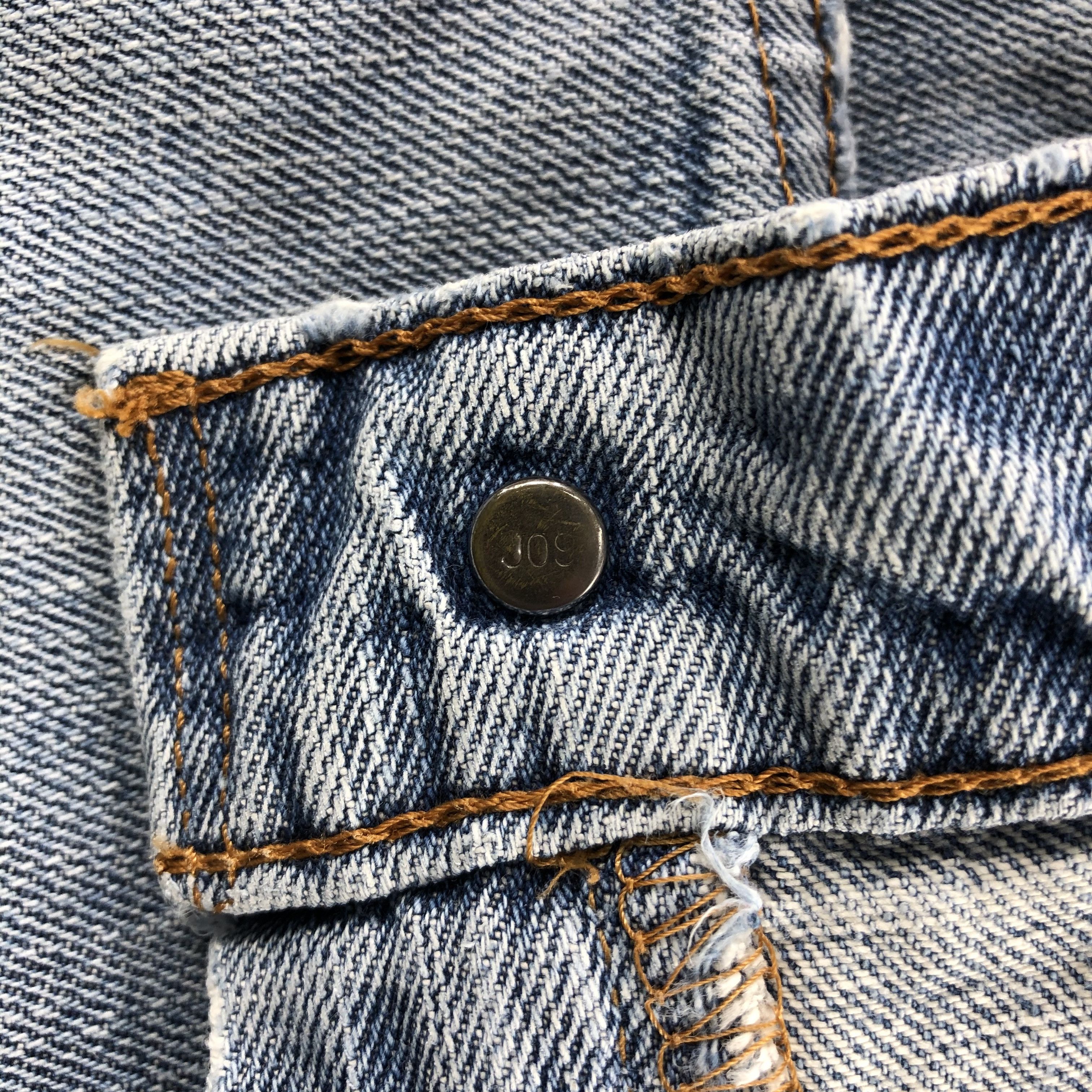 Levi's × Vintage Vintage 90s Levis 607 Orange Tab Jeans-JM2752 Size US 29 - 16 Thumbnail