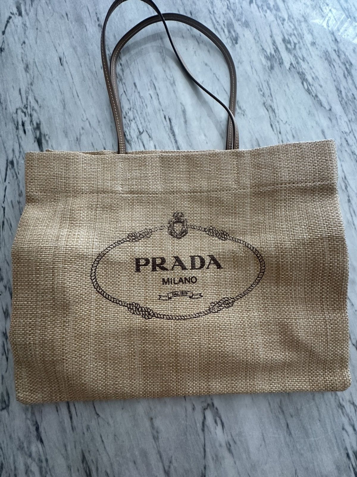 Prada Authentic Prada Milano Beach Bag Size ONE SIZE - 2 Thumbnail