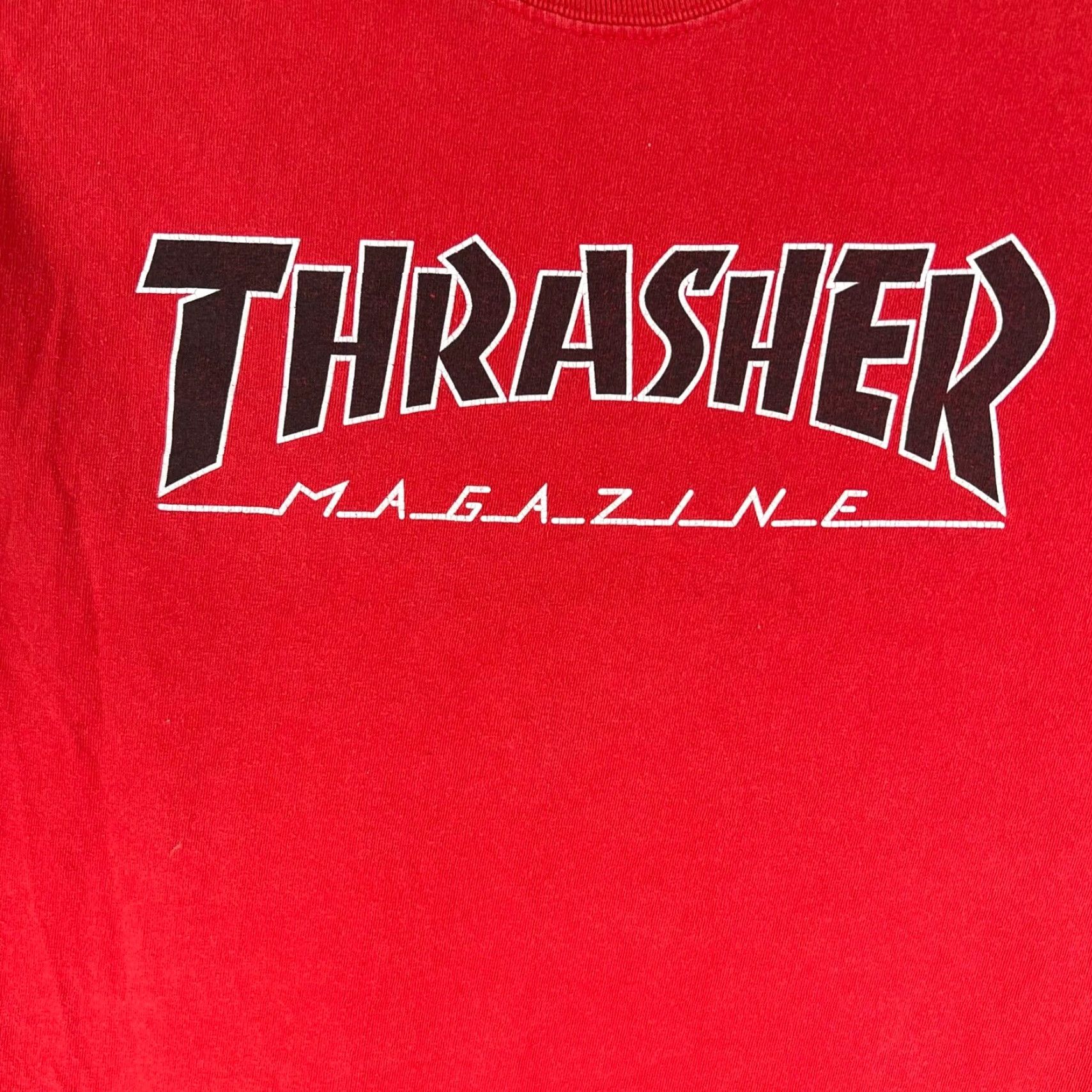 Thrasher Thrasher Shirt Adult Medium Red Graphic Tee Mens Size US M / EU 48-50 / 2 - 2 Thumbnail