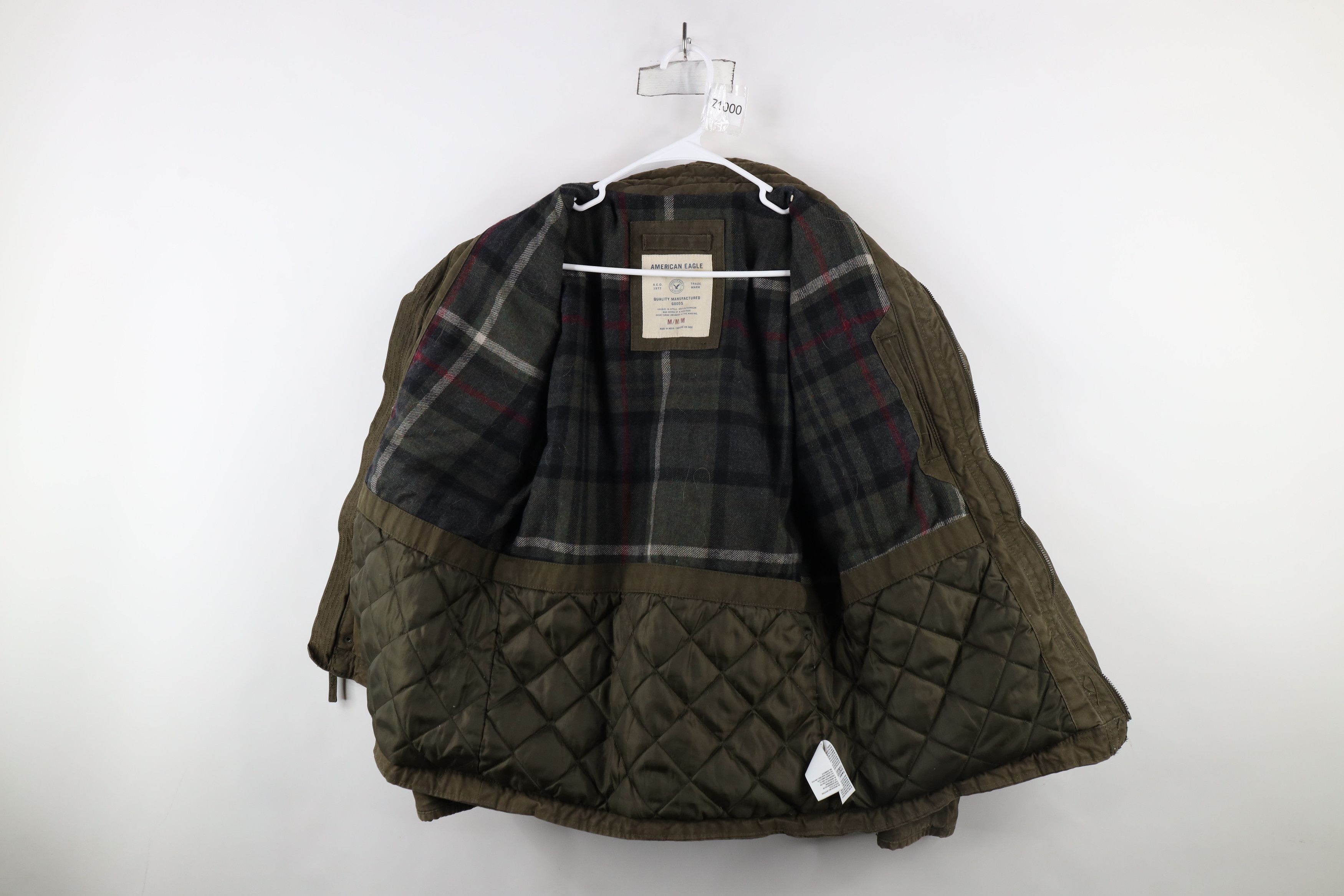 American Eagle Outfitters × Vintage Vintage Y2K American Eagle Outfitters Military Field Jacket Size US M / EU 48-50 / 2 - 8 Thumbnail