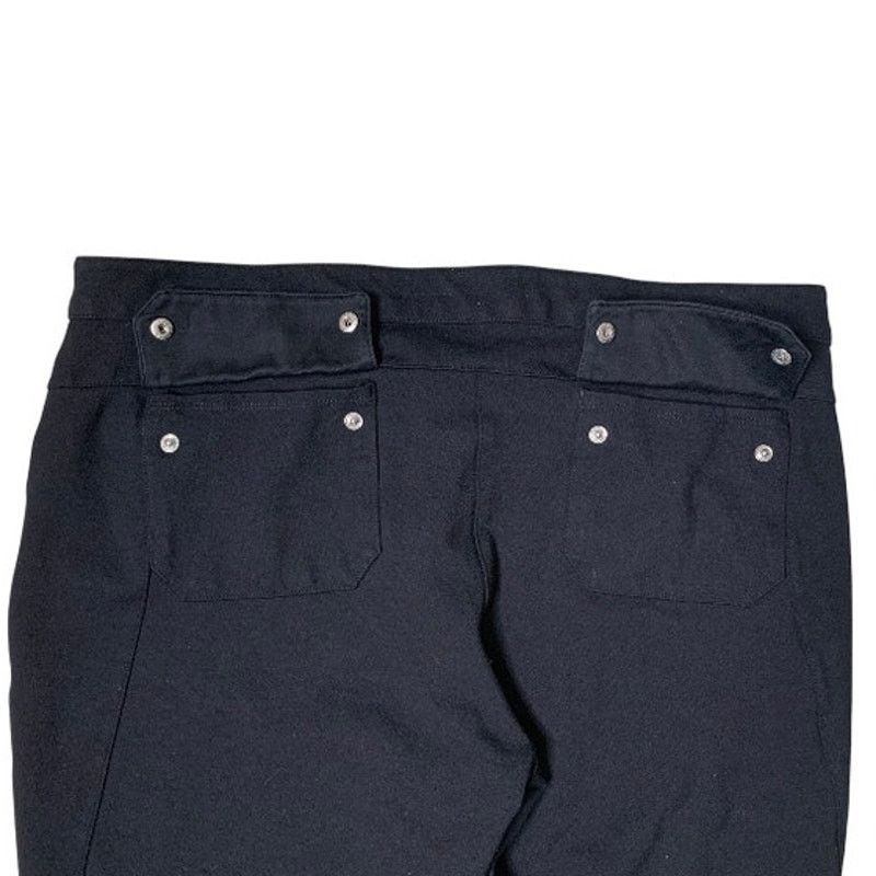 Ralph Lauren Ralph Lauren Women's Large Casual Pants Black 4 Way Stretch Size 36" / US 14 / IT 50 - 8 Thumbnail
