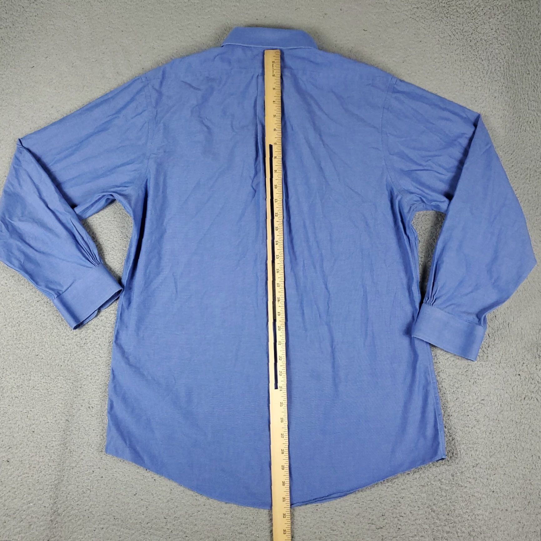 Brooks Brothers Brooks Brothers Shirt Mens 16 Blue Regent Dress Button Up Long Sleeve Size 42R - 4 Thumbnail