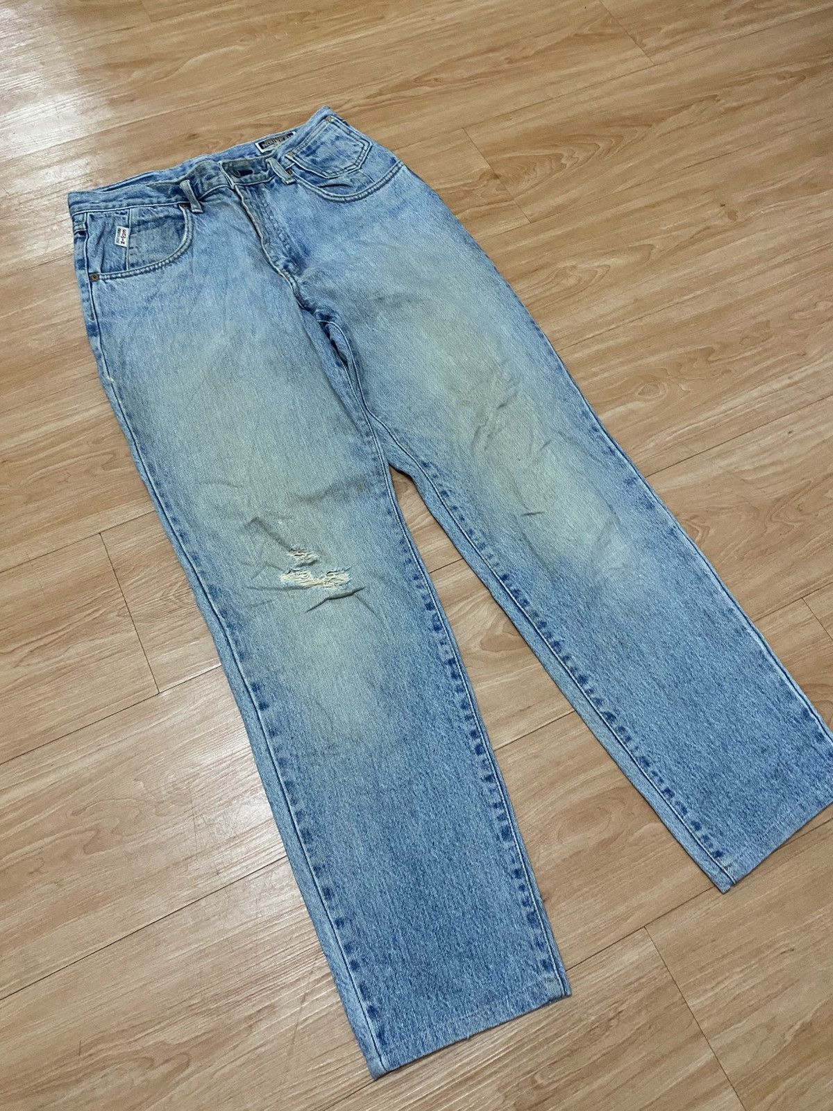 Edwin × Vintage Vintage edwin 5 pocket nouveau distressed denim Size US 30 / EU 46 - 4 Thumbnail