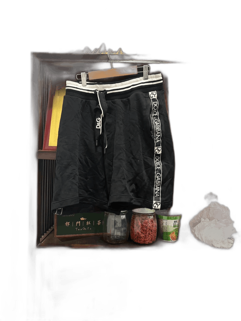 Dolce Gabbana Black Shorts Size 44