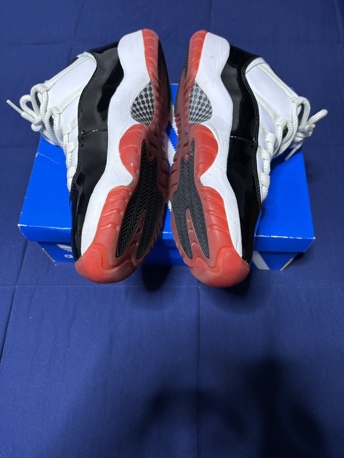 Jordan Brand Jordan 11 Retro Low Concord Bred 2020 Size 12 Size US 12 / EU 45 - 3 Thumbnail
