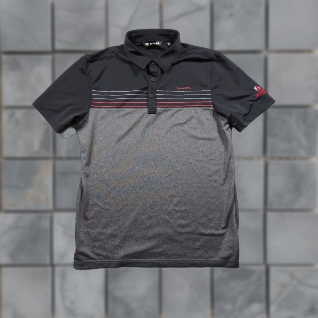 TravisMathew Travis Mathew Shirt Mens Medium Polo Golf Short Sleeve Collared San Juan Oaks Black Polo Shirt Mens Medium Golf Sportswear Size US M / EU 48-50 / 2 - 1 Thumbnail